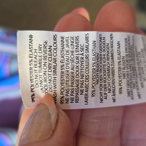 Nasty Down Blue Mod Print Long Sleeve Stretch Cut Out Dress 8 - Picture 10 of 10